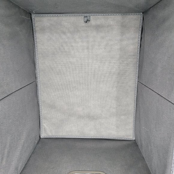 Collapsible File Storage Box w Lid Linen Filing Storage Organizer with Rail New - Picture 7 of 8